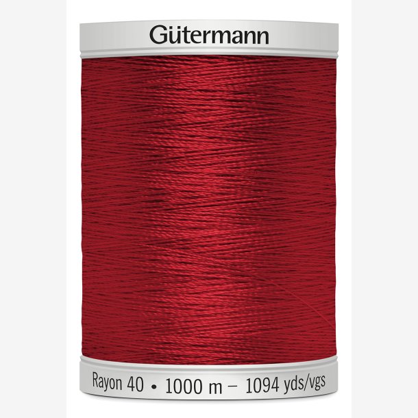 Broderitrd Sulky Rayon 40 fra Gutermann 1000 m.