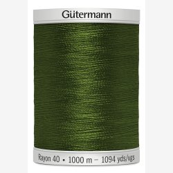 Broderitrd Sulky Rayon 40 fra Gutermann 1000 m.
