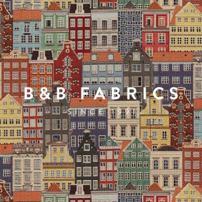 Gobelin med kanal huse