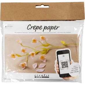 Diy crepepapir blomster Kirsebrgren