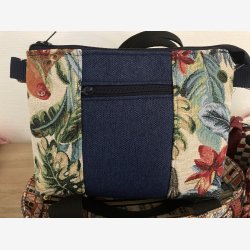 Rom antrasit melange stof