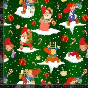 Bomuldsjersey med kravlenisser