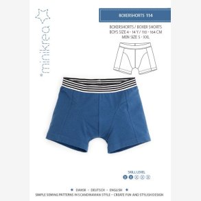114 Boxershorts fra Minikrea  Papirmnster