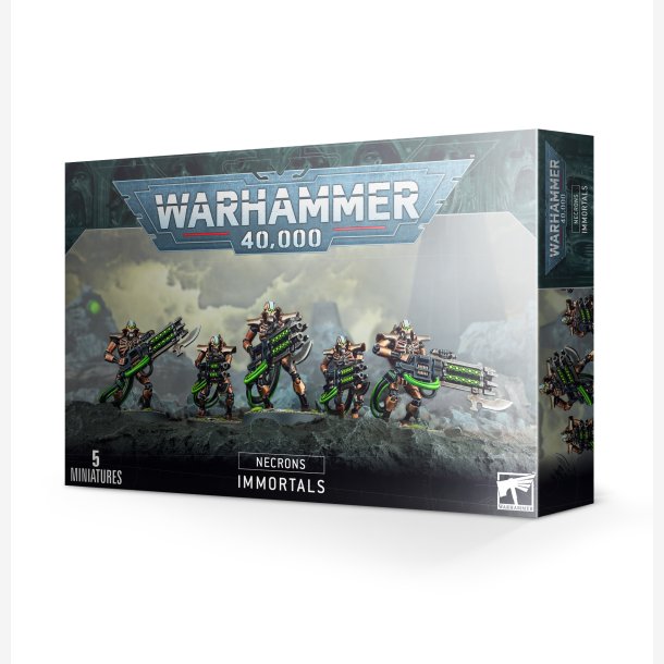Necrons Immortals fra Games Workshop