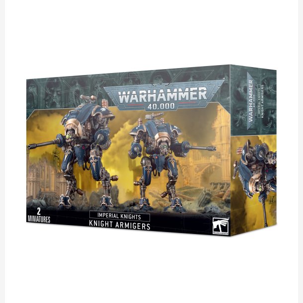 Imperial Knight Armigers fra Games Workshop